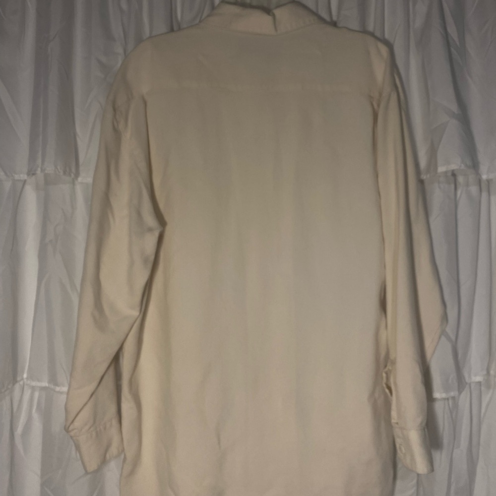 Cream Button-Up - Picture 2 of 4